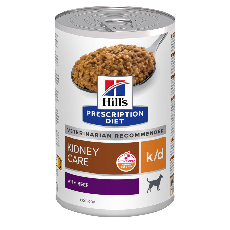 370 g Hill's Prescription Diet Kidney Care k/d Vitela lata para c&atilde;es , , large Imagem n&uacute;mero 1